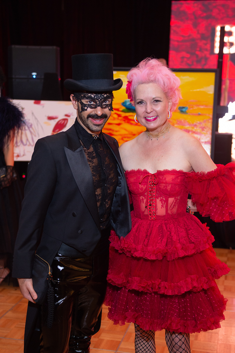 Fady Armanious, Vivian Wise at the Arthritis Foundation Bone Bash