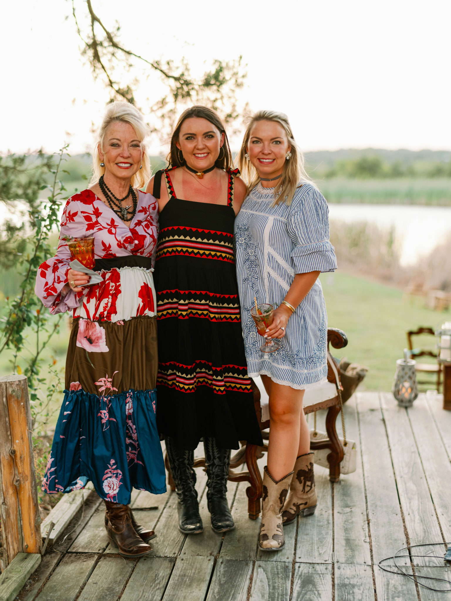 Fran Tower, Stephanie Tower, Glyn Tower