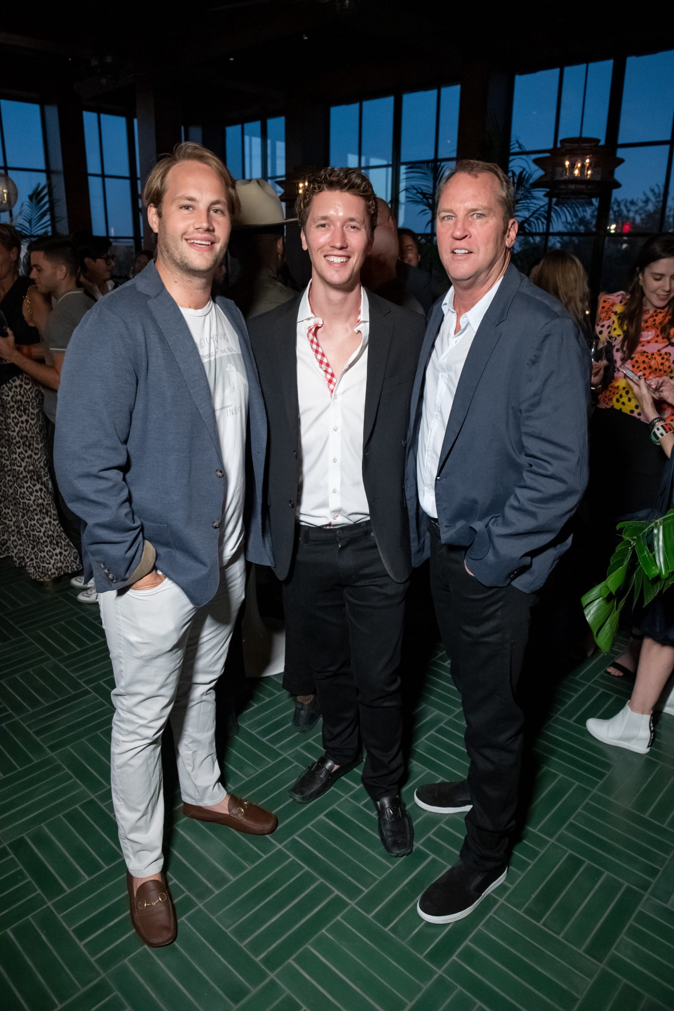 Fritz Deichert, Scott Harris, Mark Moore