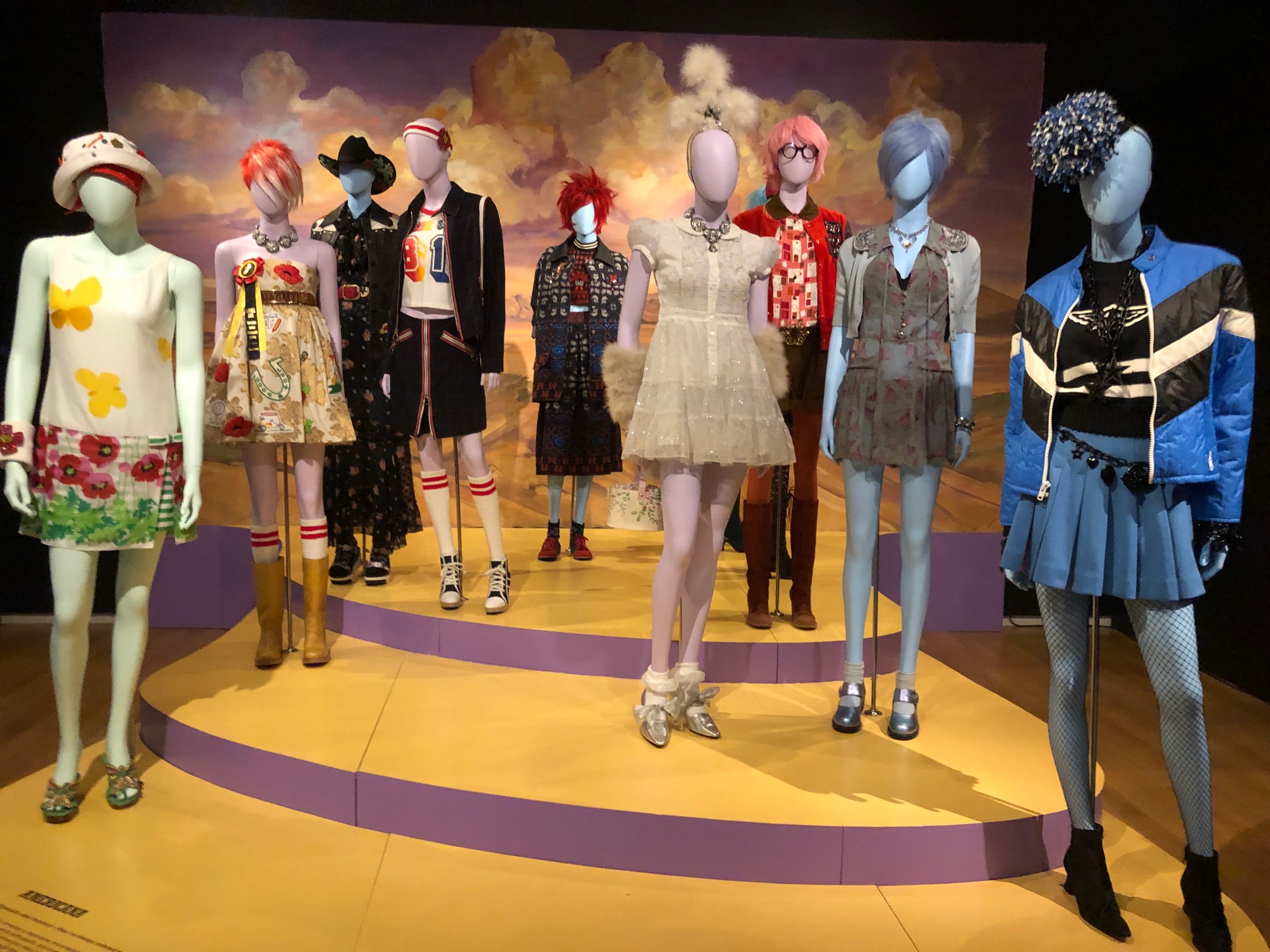 The World of Anna Sui exhibition at Museum of Arts and Design in New York