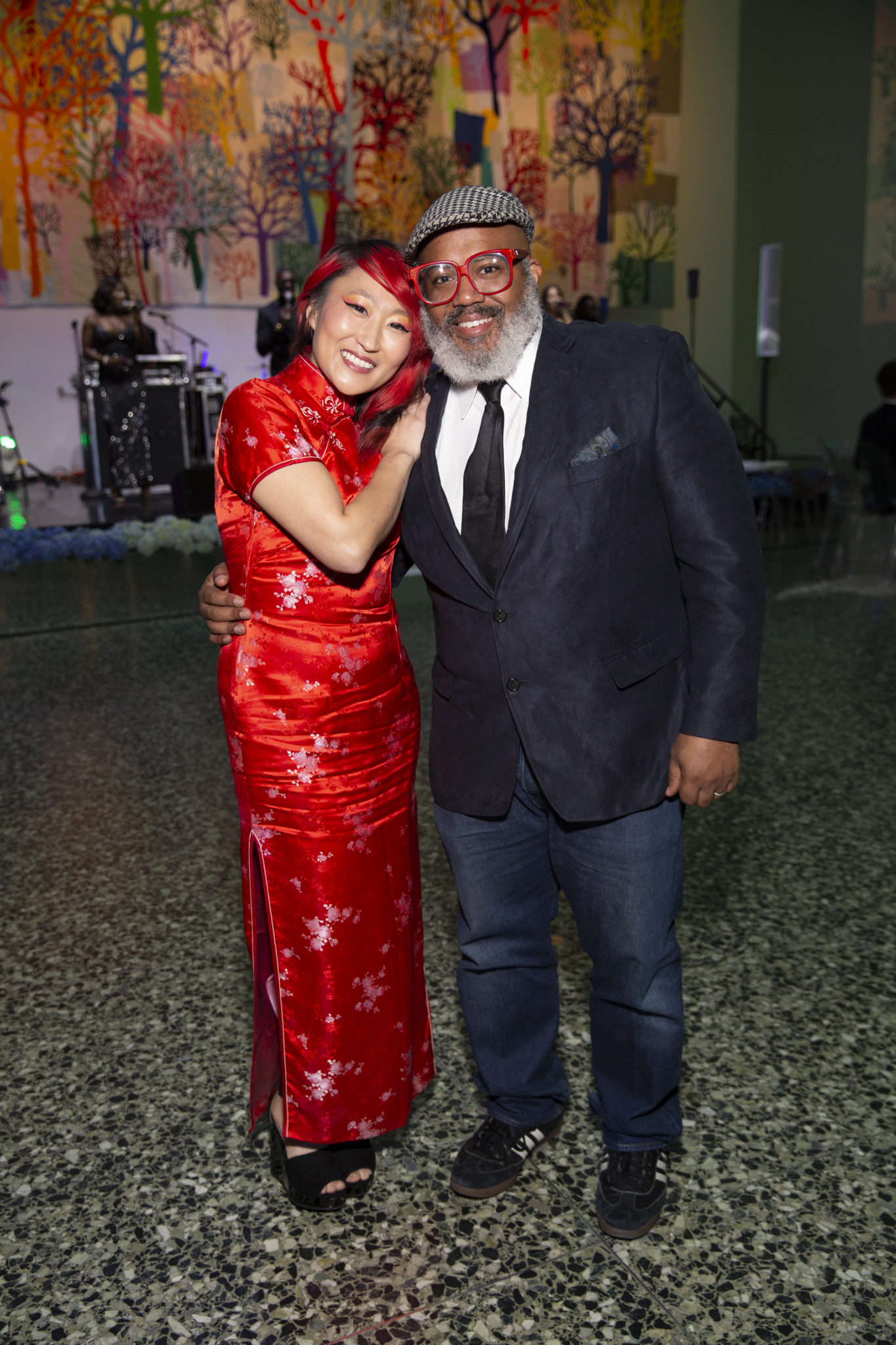 MFAH Grand Gala Ball JooYoung Choi; Trenton Doyle Hancock; Photo by Jenny Antill