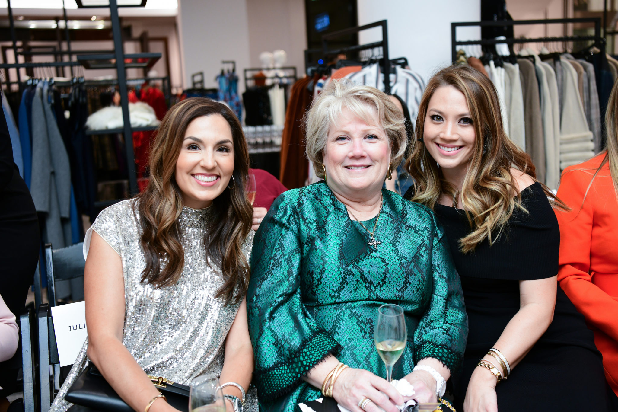 Tootsies, Julie Chen, Reggie Lewis and Marian McCarty (Photo by Daniel Ortiz)