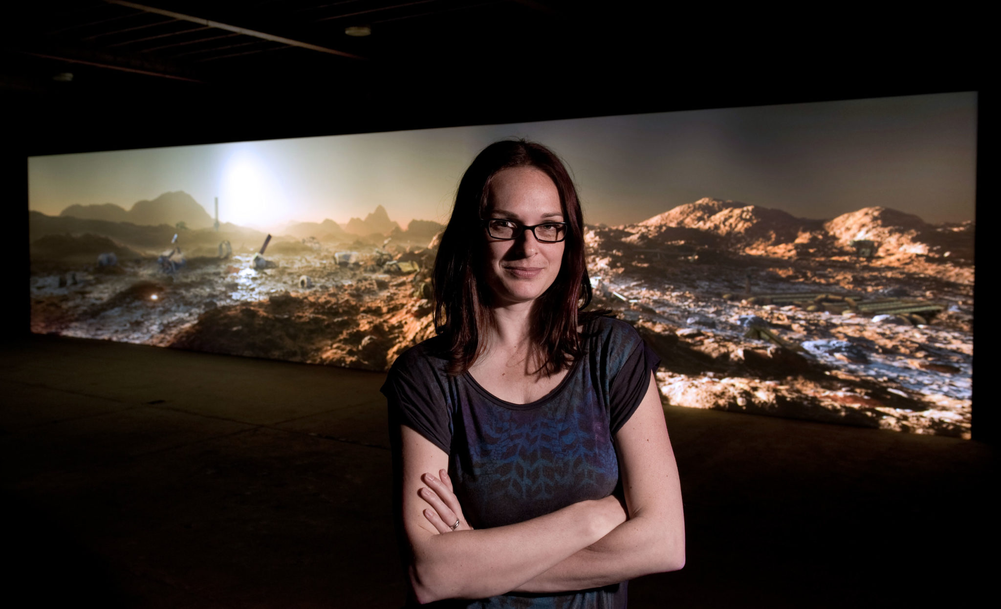 Planetary artist Kelly Richardson talks in a special presentation co-hosted by DiverseWorks at noon Sunday, November 17, at MATCH.