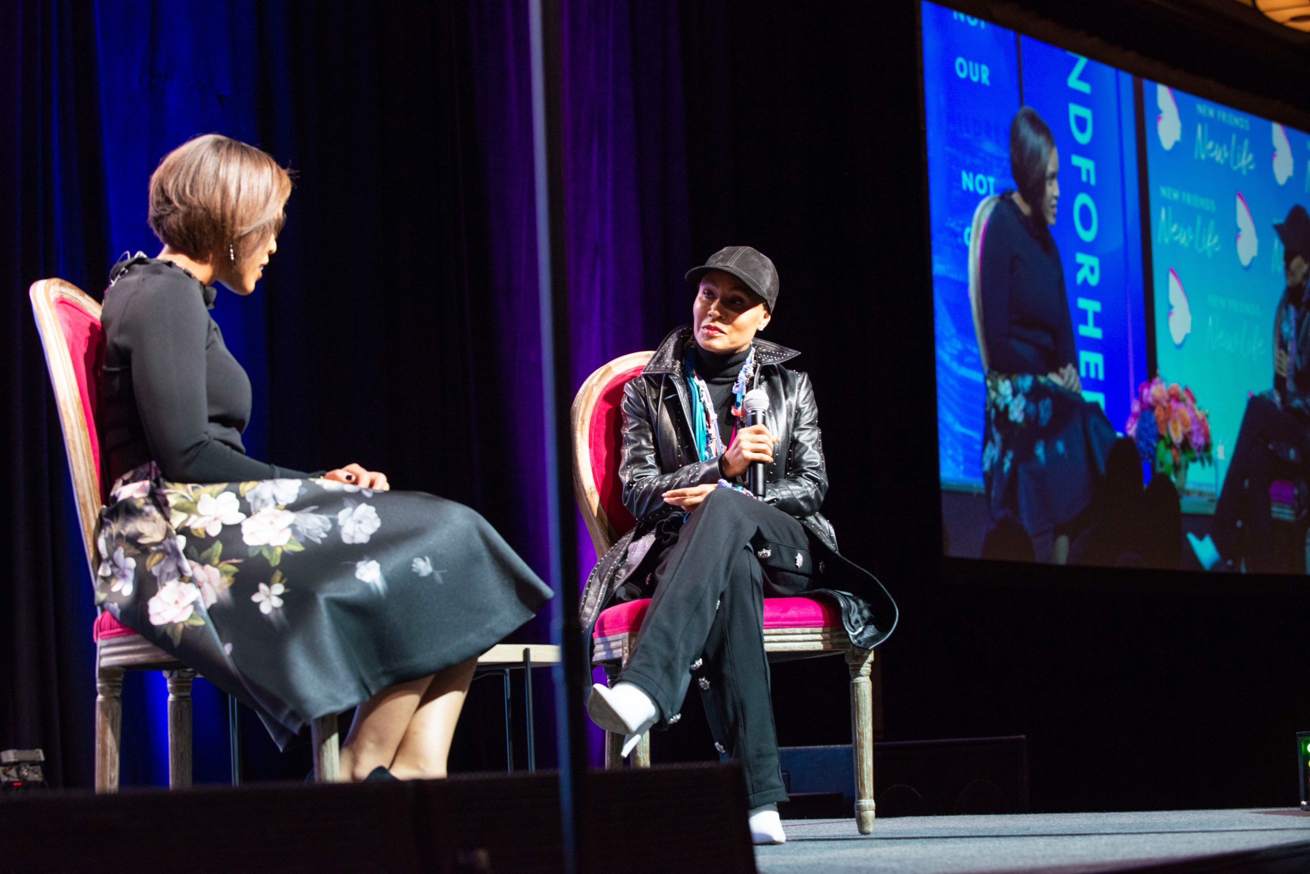 Laura Harris interviews Jada Pinkett Smith