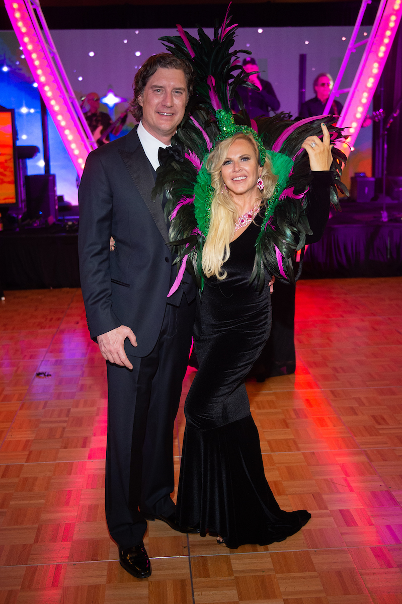 Lee & Rita Beckett at the Arthritis Foundation Bone Bash