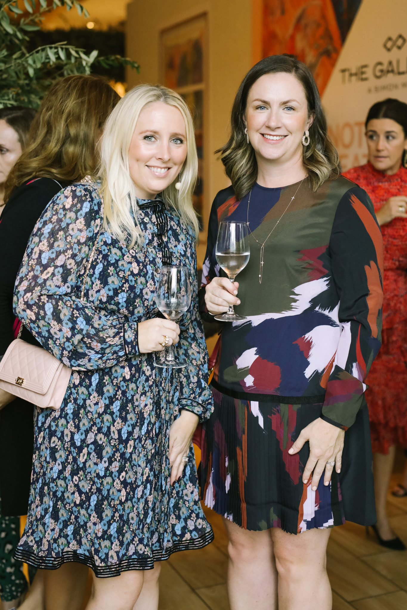Liz Anders, Kerry Starzec at the Galleria Luxe Luncheon (Photo by Johnny Than)