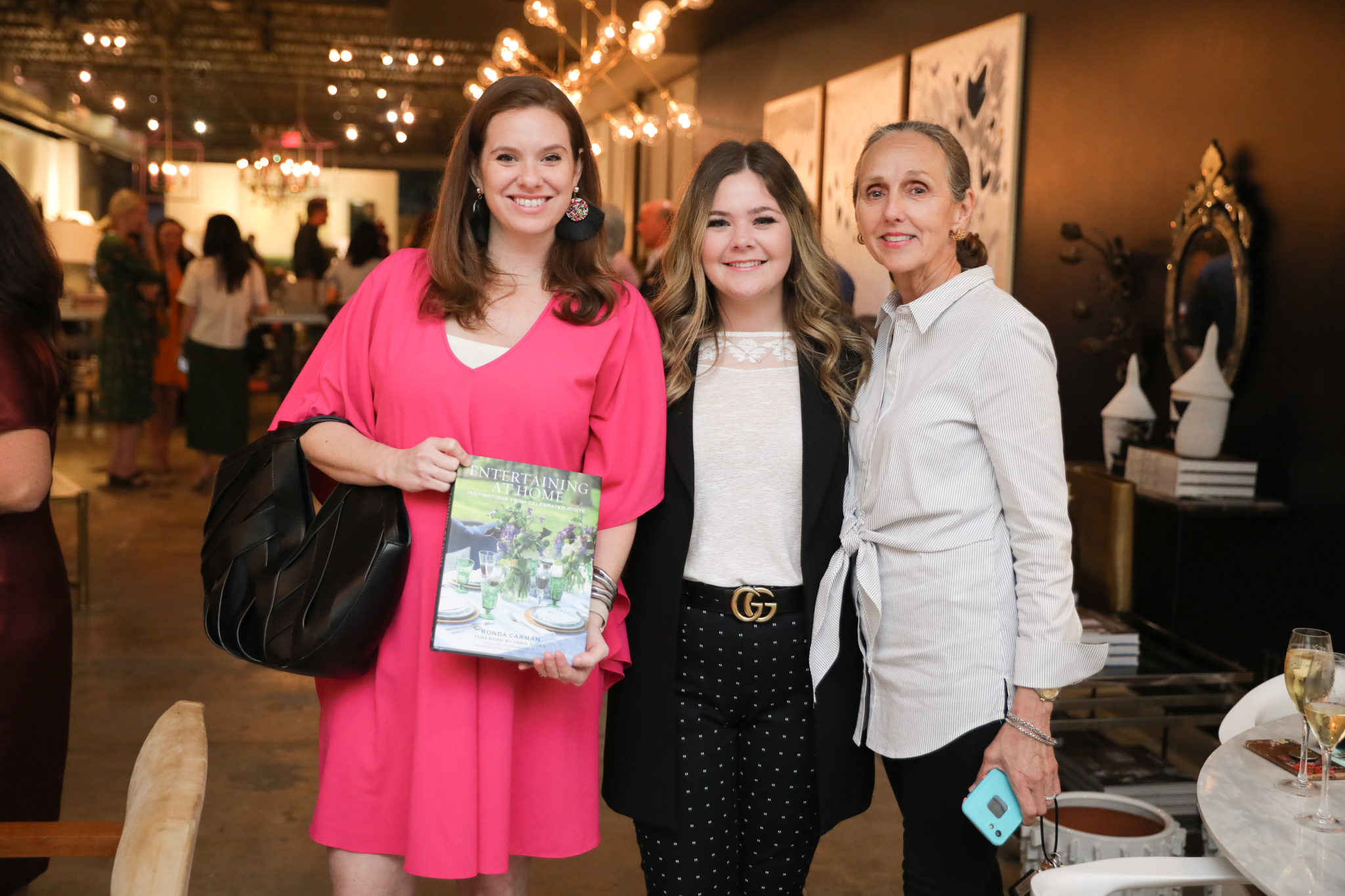 Malinda Cuevas, Kelsy Bryant and Marjorie Partin