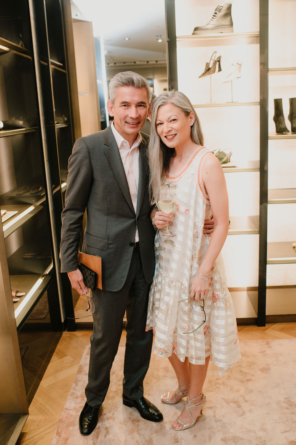 Joe Blommaert & Margie Van Elten Blommaert (Photo by Joseph West)