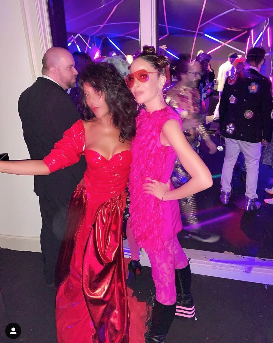Guests at Allison Sarofim’s 2019 Halloween party