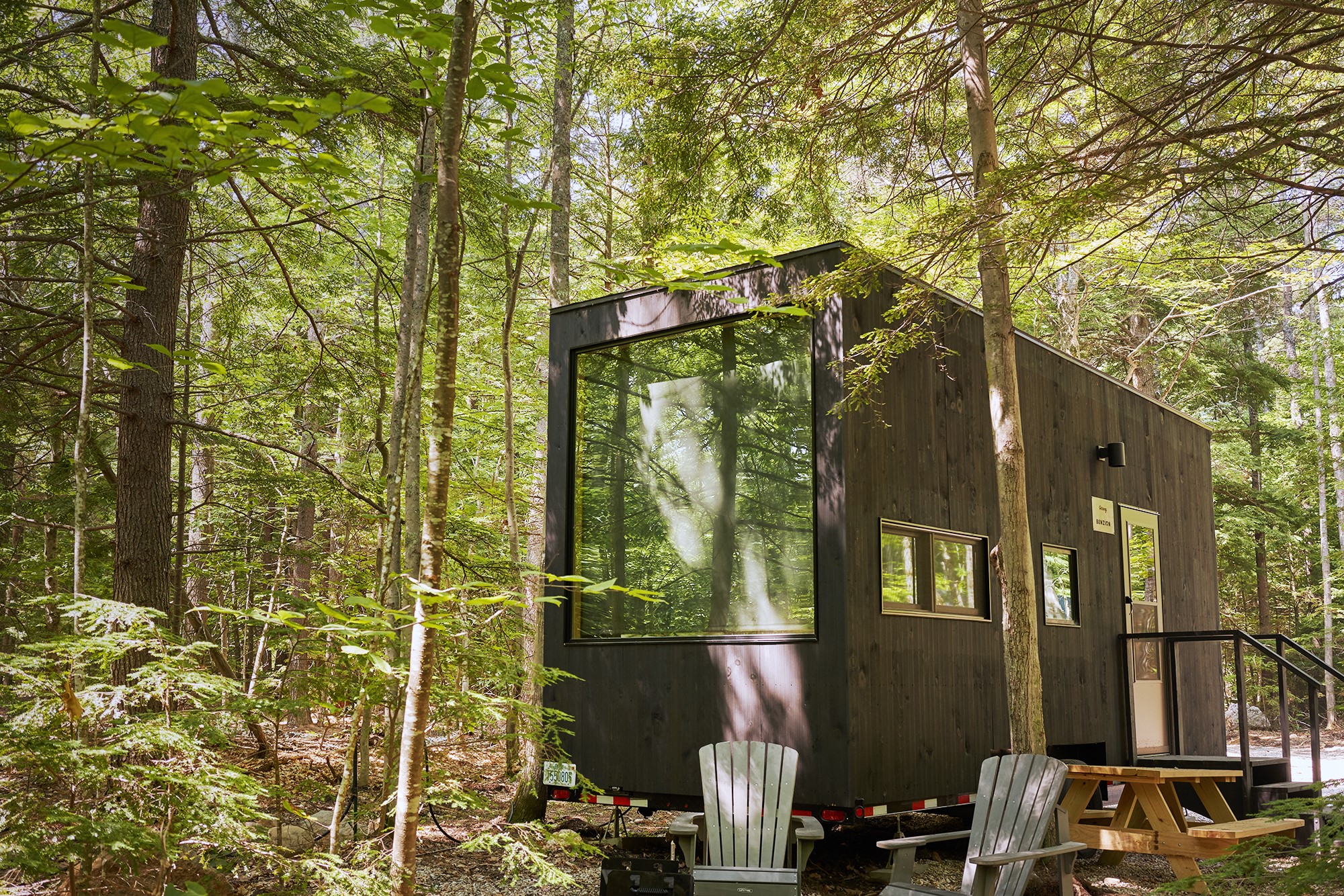 Tiny Cabins Offer a True Escape From Technology 90 Minutes From Dallas Tiny Cabins Offer a True Escape From Technology 90 Minutes From Dallas