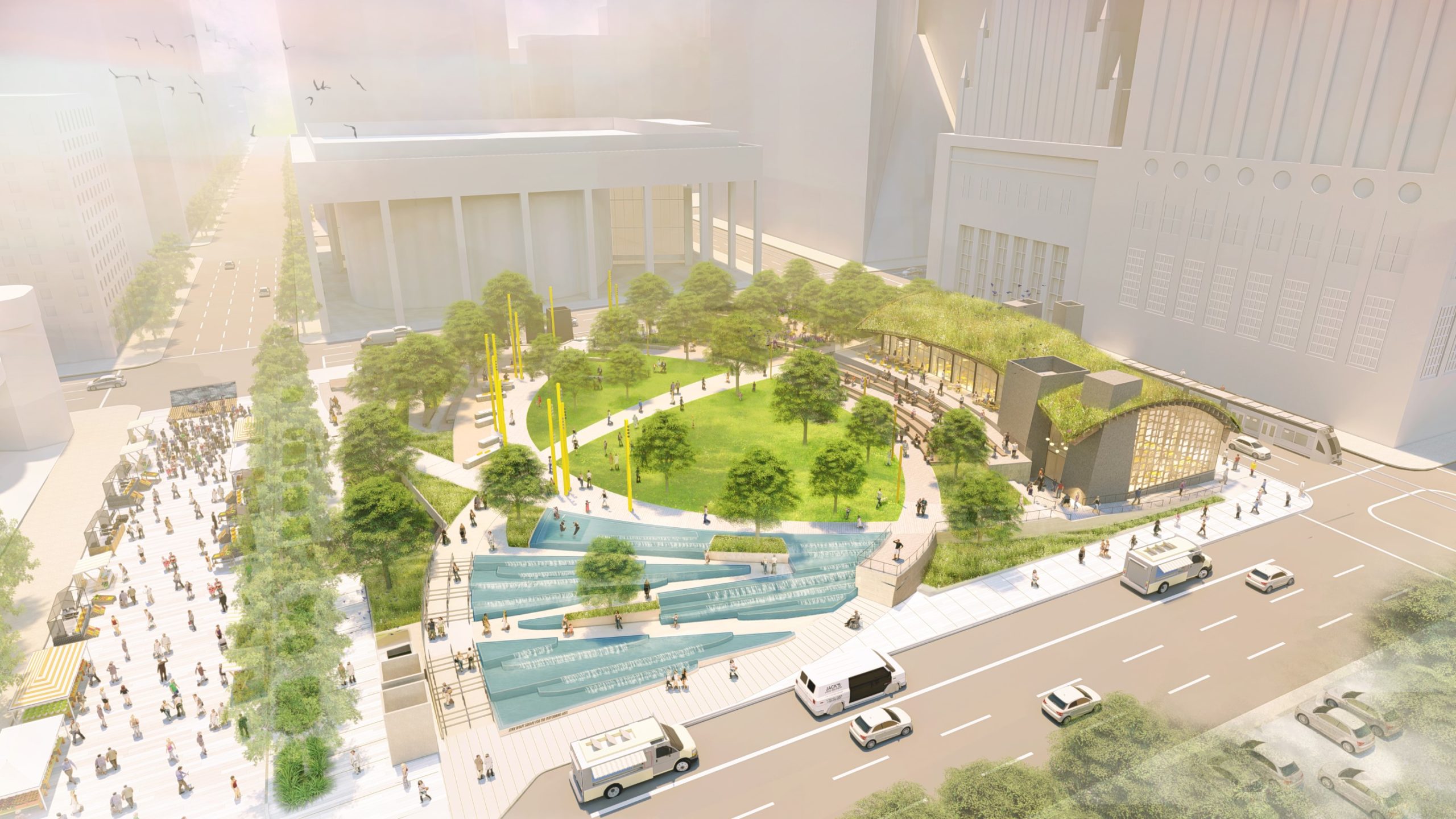 The Lynn Wyatt Square for the Performing Arts