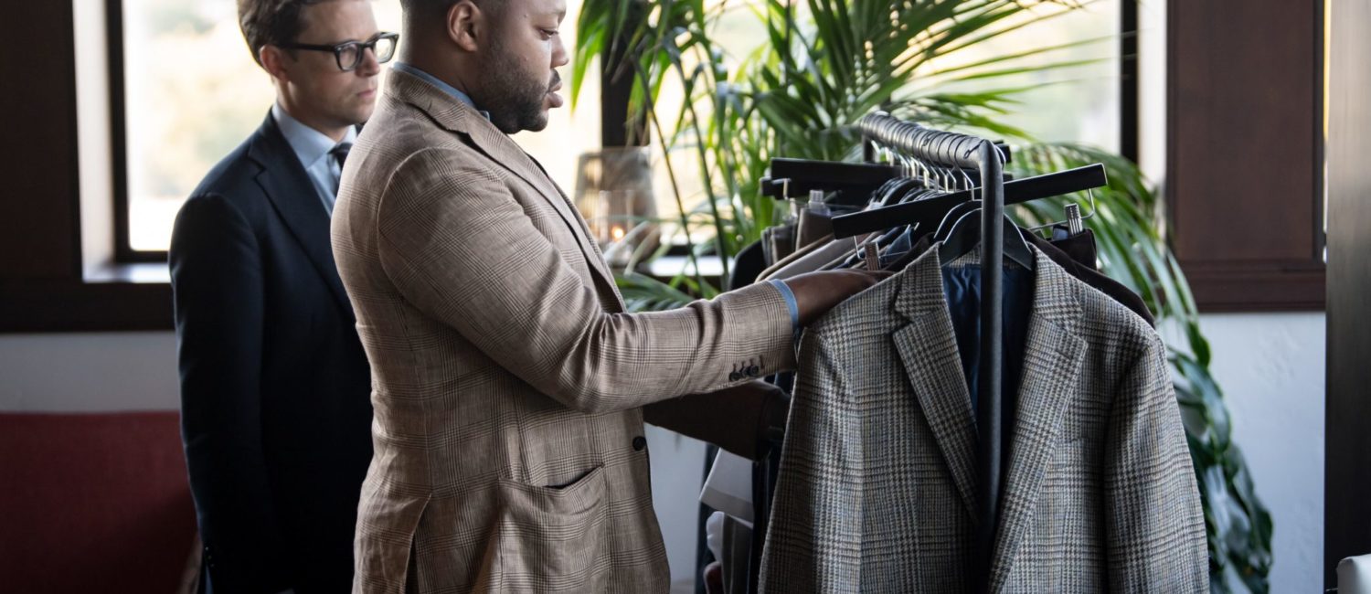 Viewing exclusive capsules from Sid Mashburn, Tom Ford, and MR PORTER’s own label, Mr P.