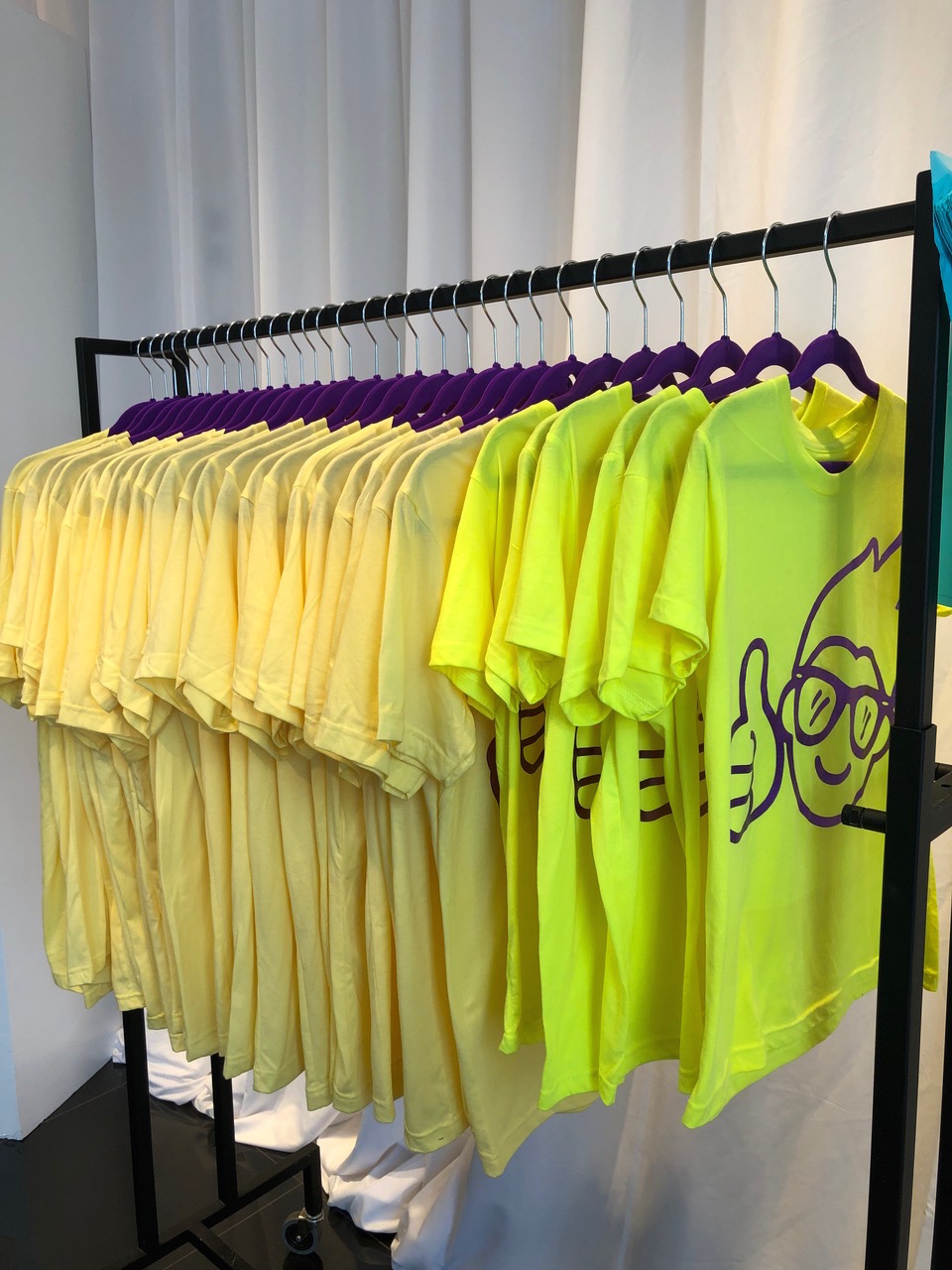 Truman Factory t-shirts in some neon shades.