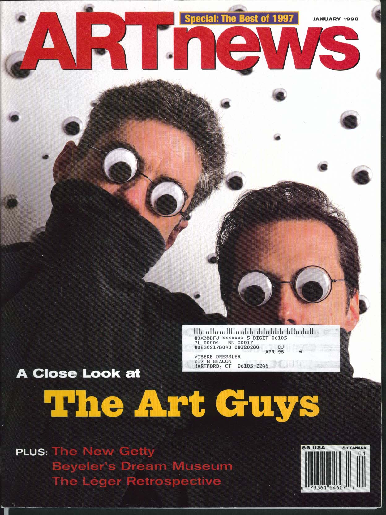 The Art Guys are to date the only Texas artists to grace the cover of Artnews.