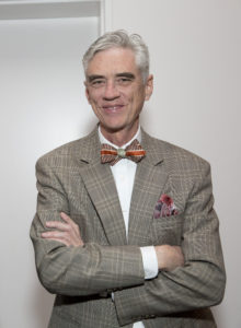 Michael Galbreth at The Glasstire Party: Houston Edition (Photo by Jenny Antill Clifton)