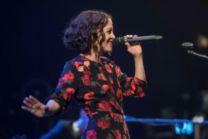 Natalia Lafourcade plays a rare set at Revention Music Center Wednesday, October 9.