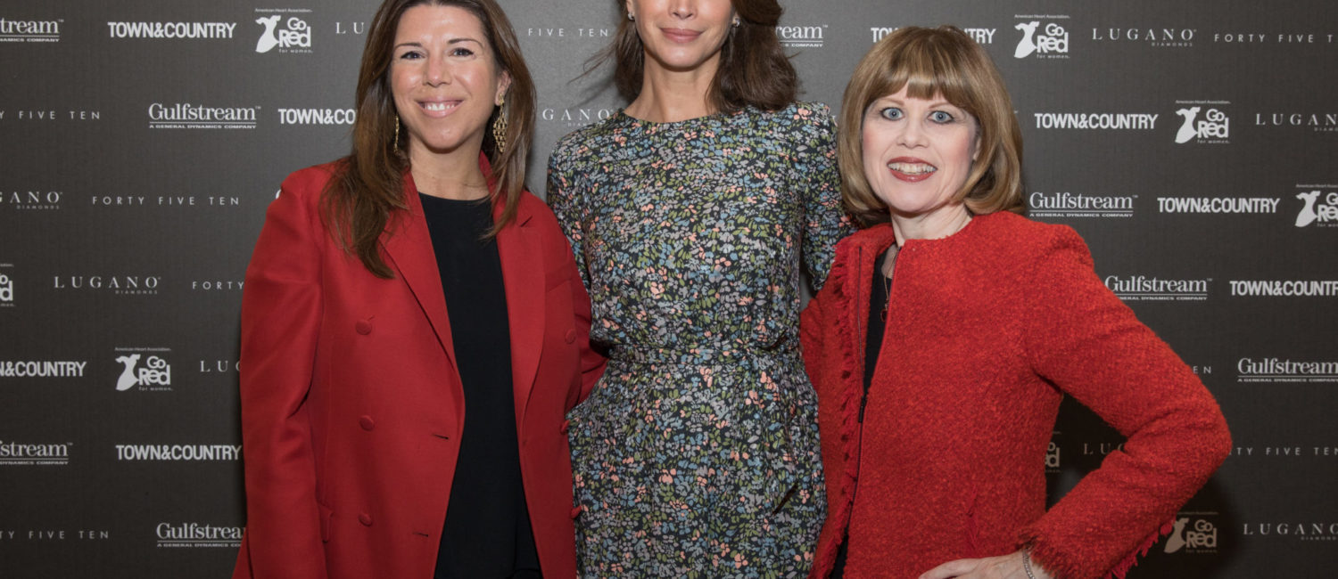 Stellene Volandes, Christy Turlington Burns, Nancy Brown