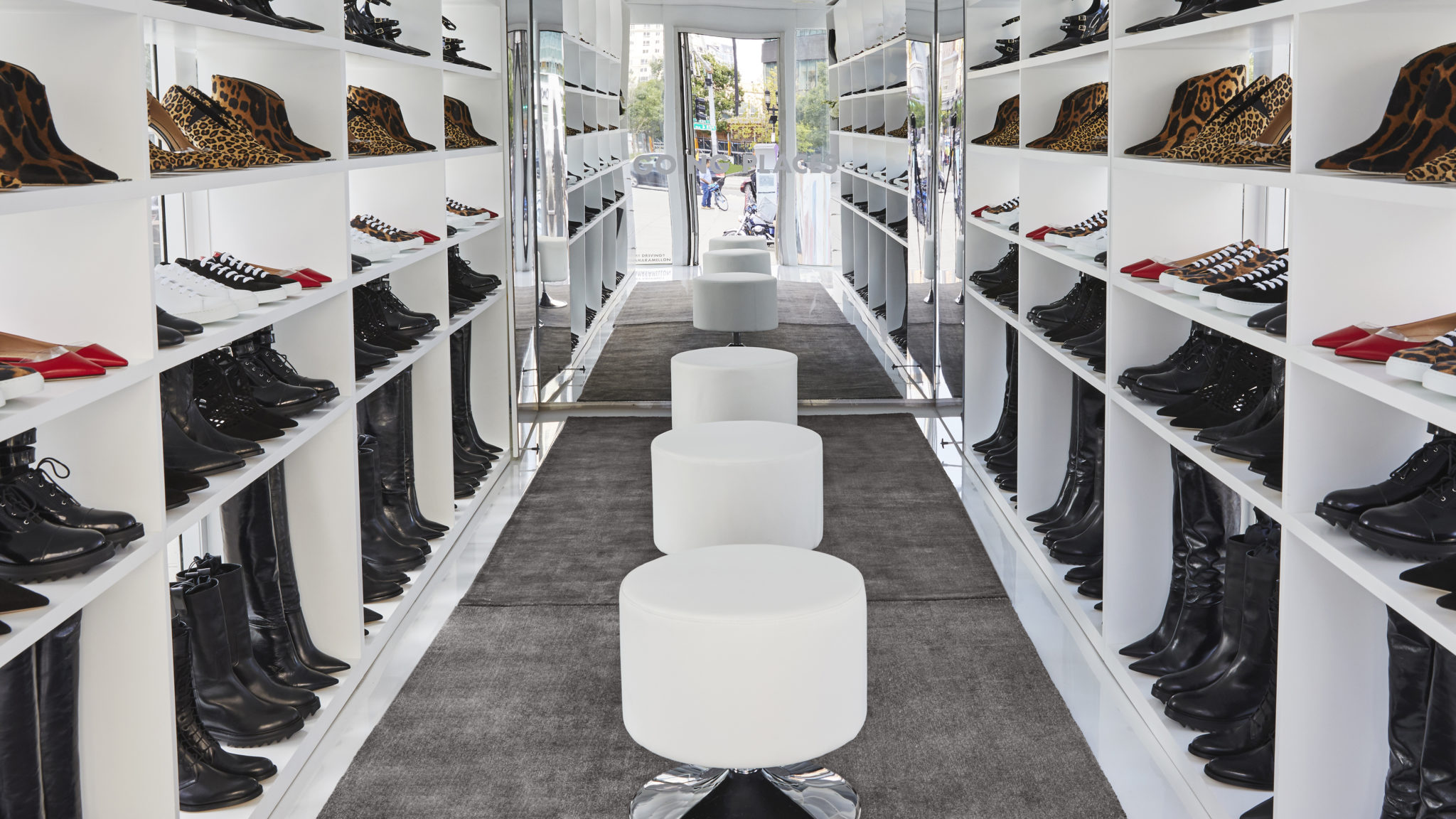 There is a truckload of Tamara Mellon shoes to choose from.