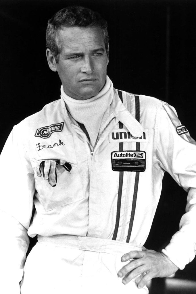 Paul Newman as race-car driver Frank Capua in the 1969 movie Winning.