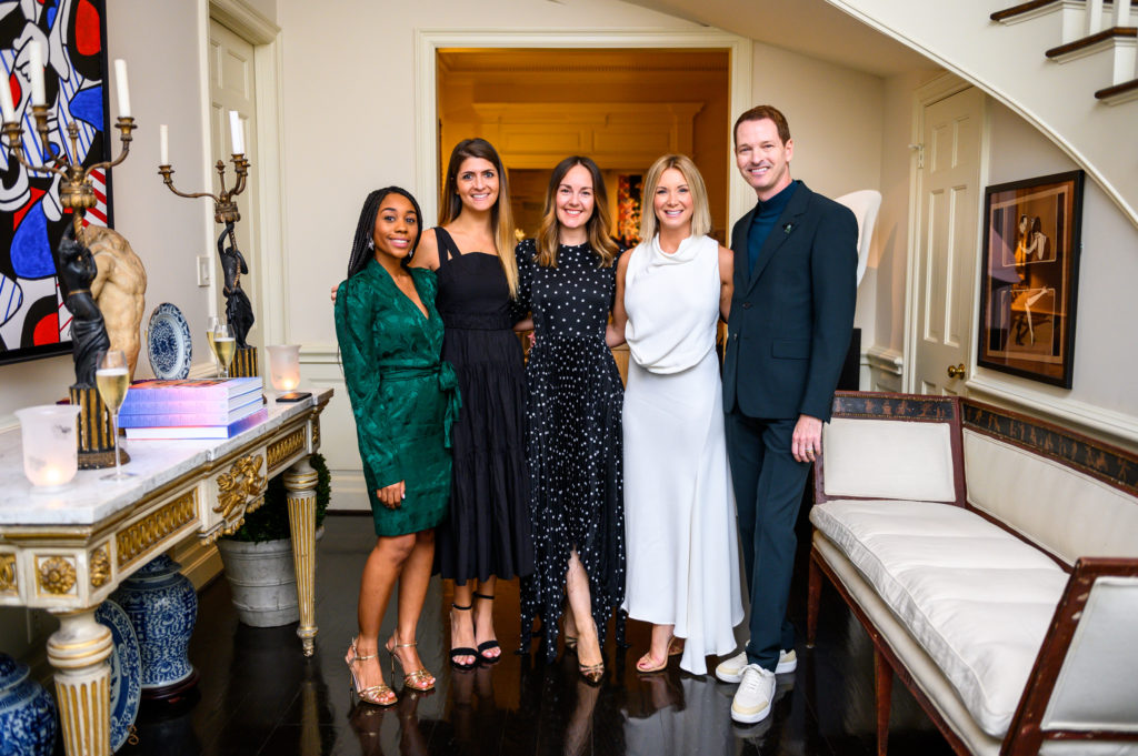 Shay Cauley, Gillian Brody, Lauren Anderson, Jenny Corona, Brian McCulloch (Photo by Sarah Austin)