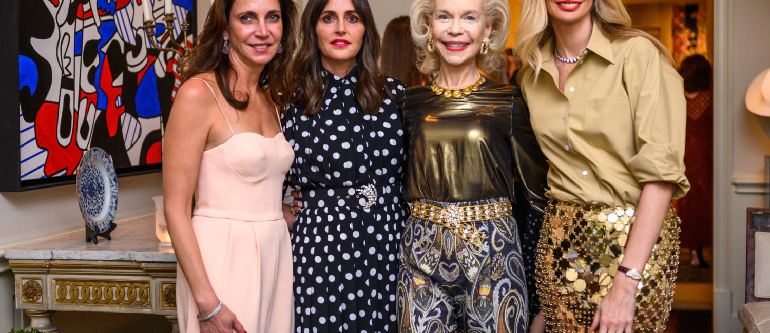 Tania Fares Moda Operandi party at Lynn Wyatt home (Photo by Sarah Austin)