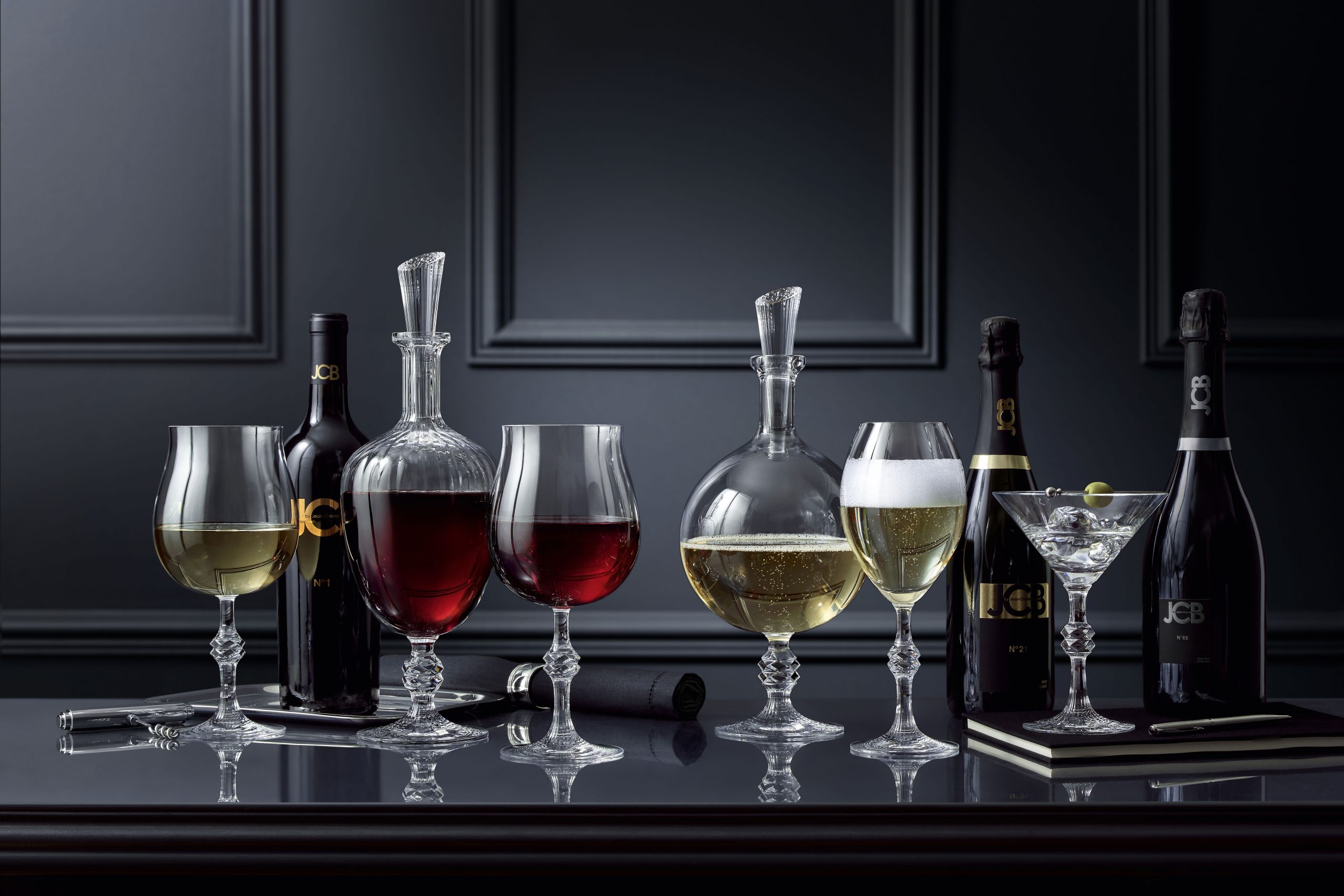 Baccarat Passion Collection, designed by vintner Jean-Charles Boisset