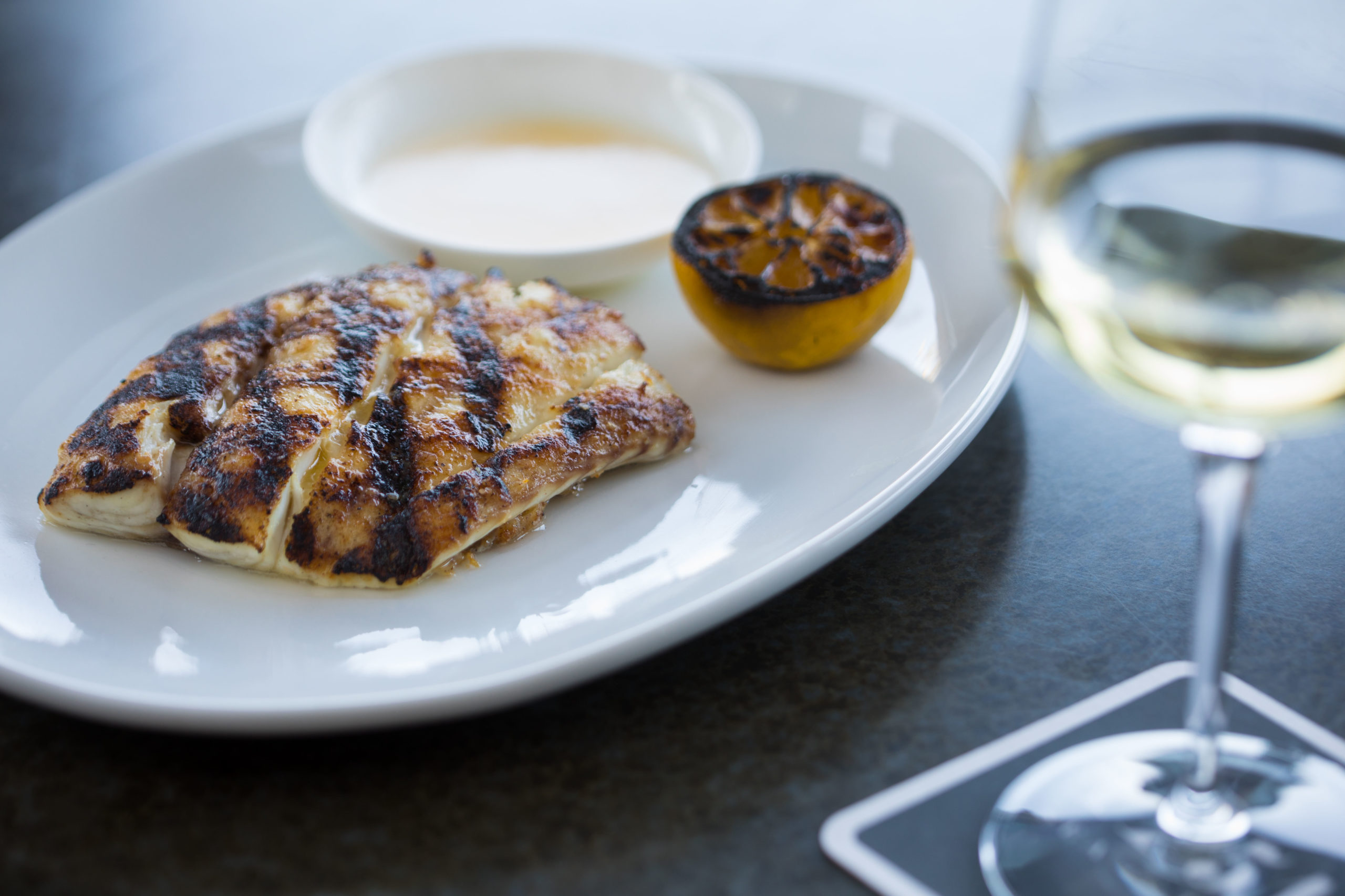 Simply grilled fish (Photo by Shannon O’Hara)