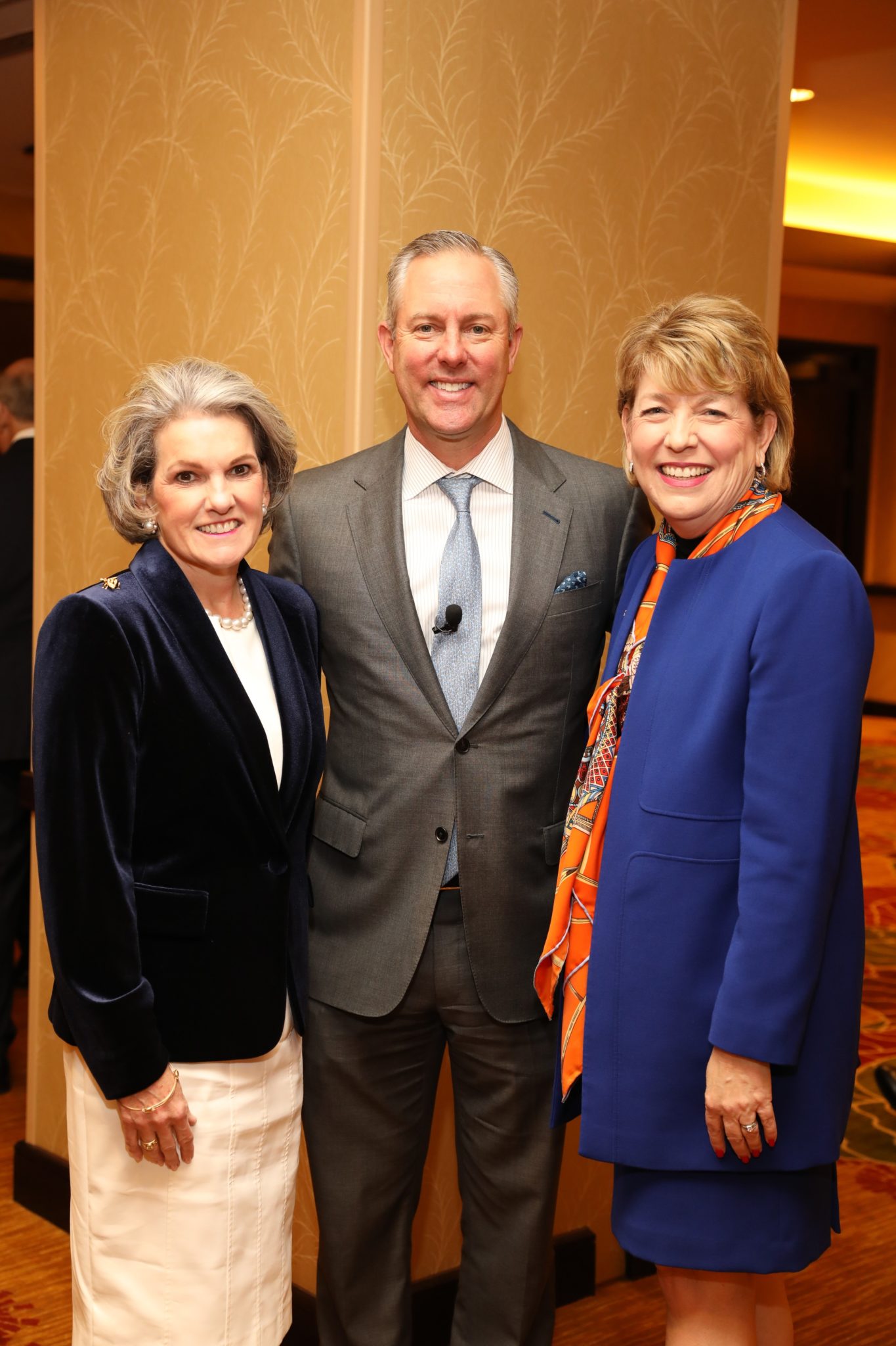 Holocaust Museum Houston luncheon Twila Carter, Reid Ryan, Dr. Kelly J. Zúñiga