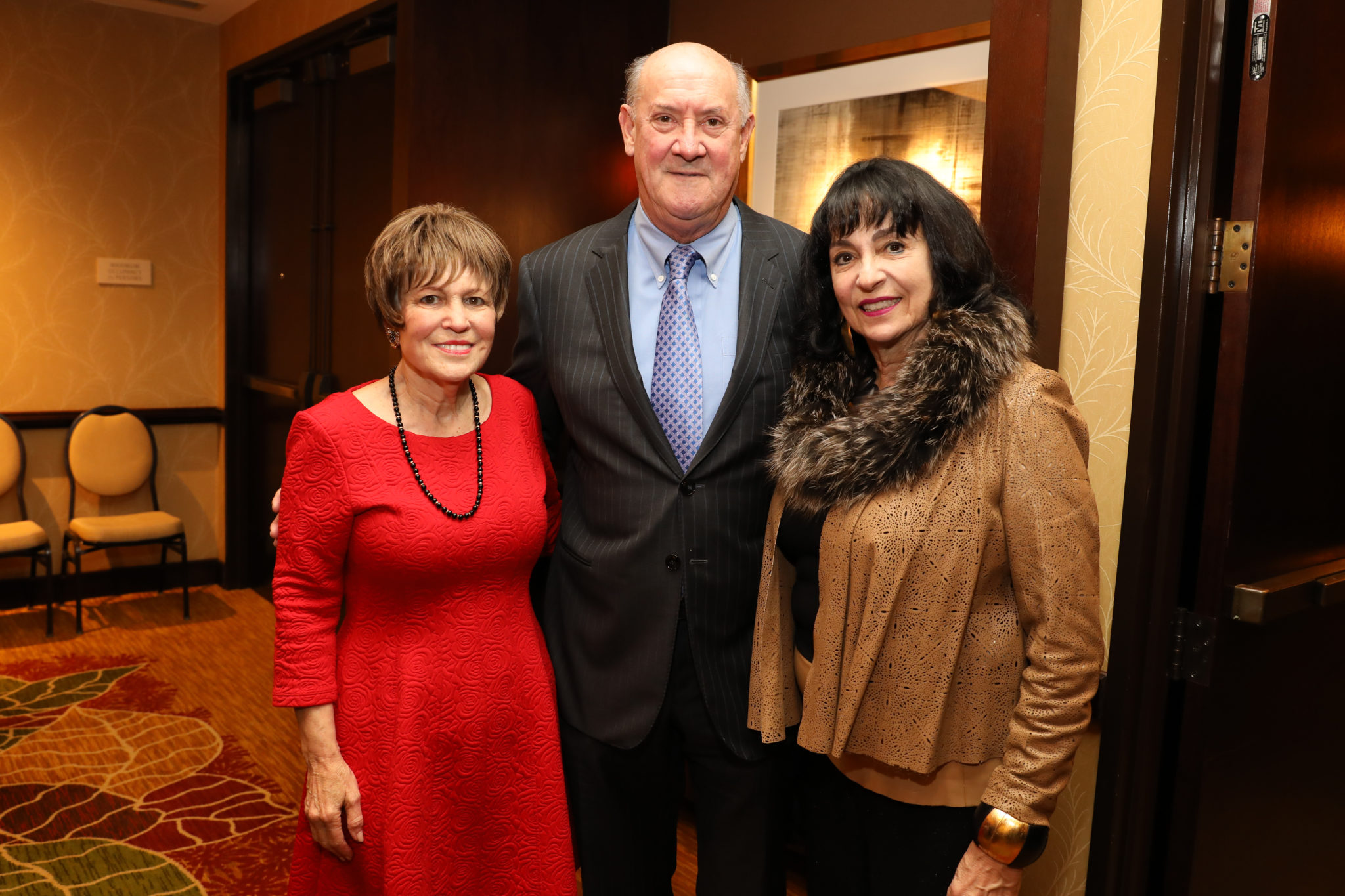 Holocaust Museum Houston luncheon Regina Rogers, Ken and Mady Kades