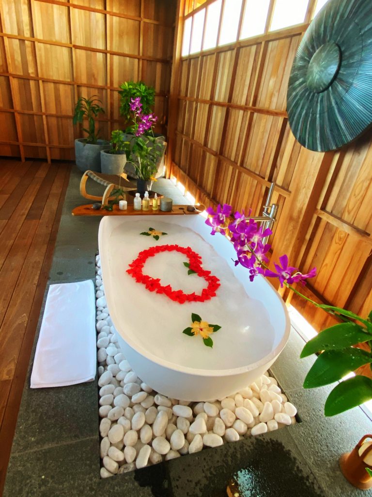 Kudadoo even adorned our bathtub 