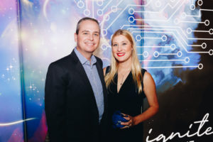 Natalie & Evan Beattie (Photo by Turk Studio)