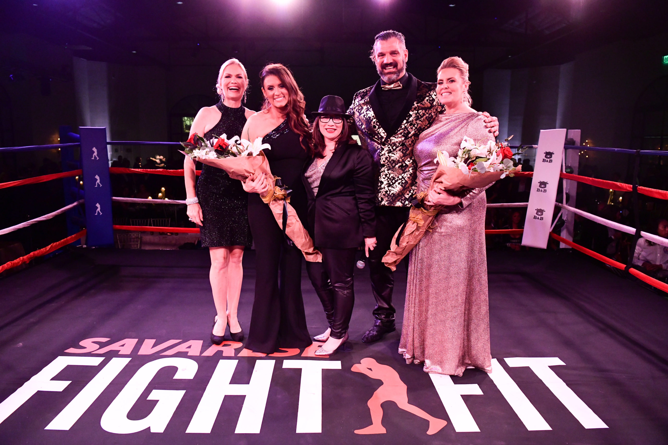 Amy Pierce, Jordan Seff, Jennifer Hohman, Lou Savarese, Vanessa Ames (Photo by Daniel Ortiz)
