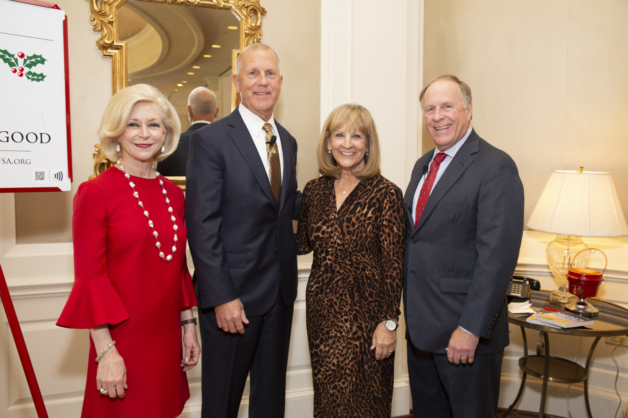 Ann Bookout, Tom and Holly Forney, Terry Looper