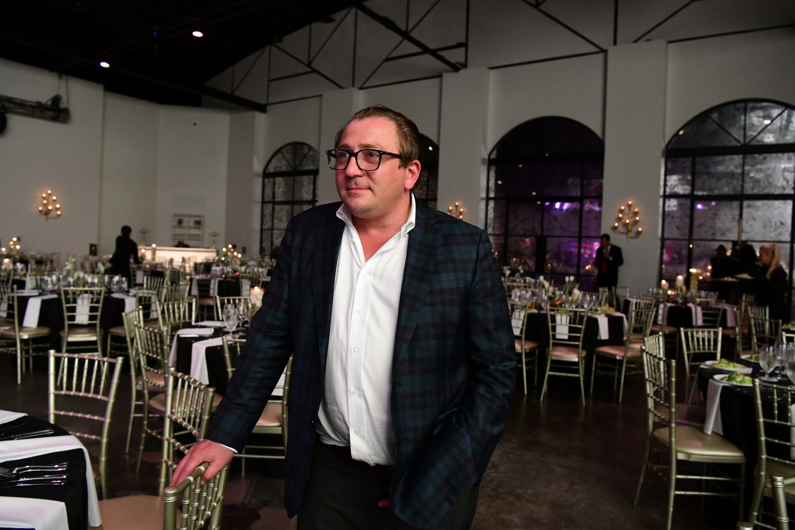 Ben Berg at Black Tie Boxing (Photo by Daniel Ortiz)