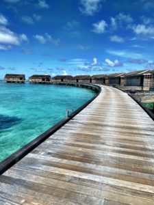 Residences are arranged around a horseshoe