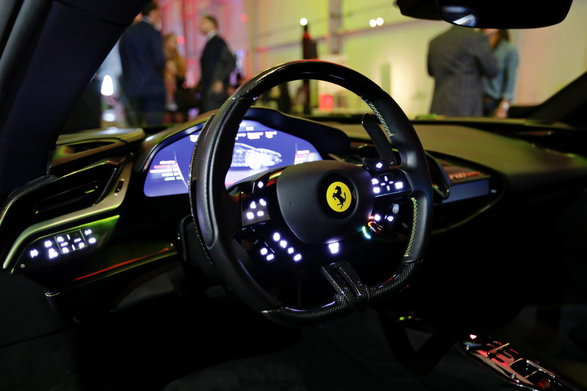 Ferrari SF90 Stradale, a V8 Twin Turbo engine matted to a plug-in hybrid