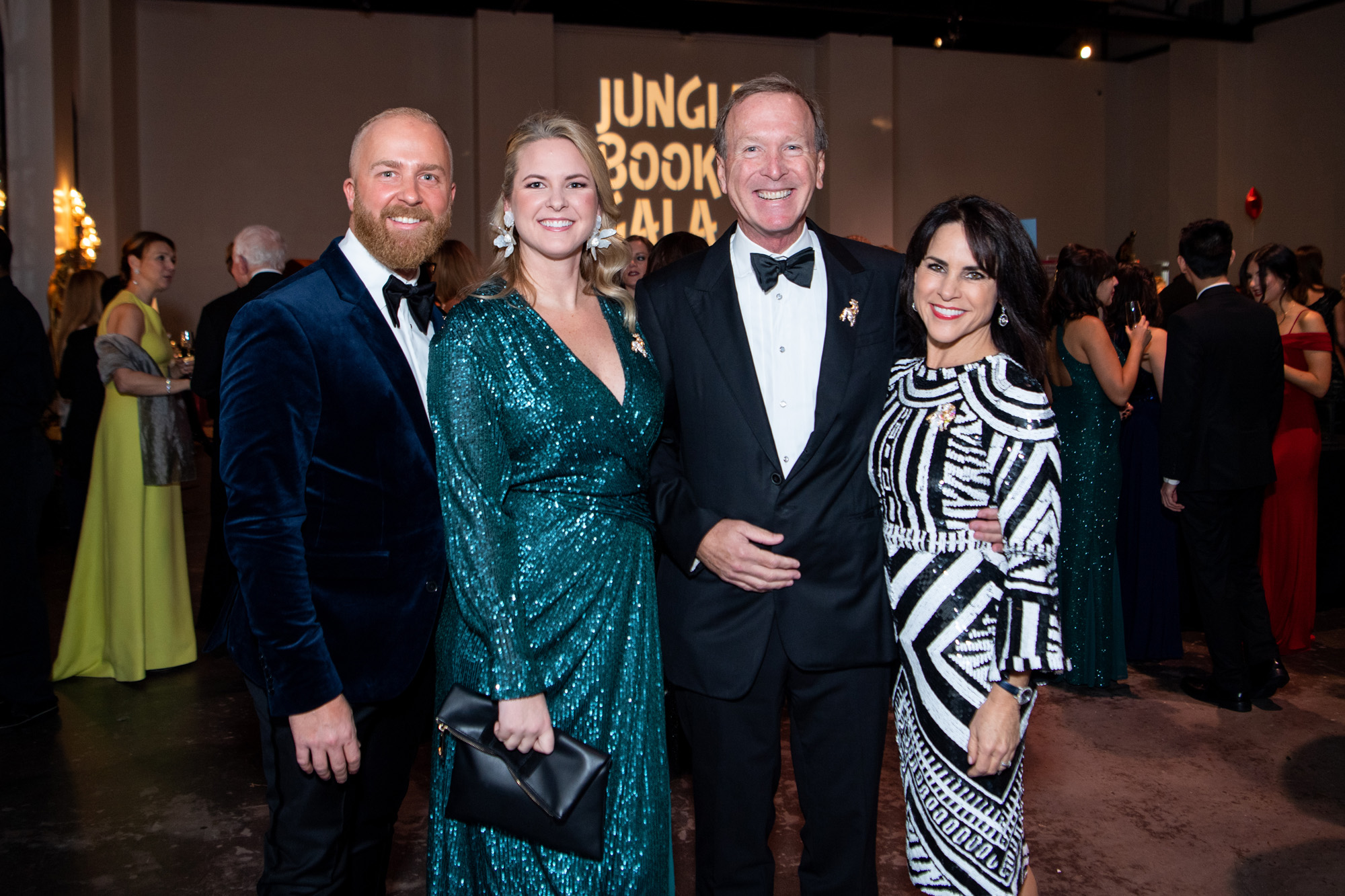 Barbara Bush Houston Literacy Foundation Jungle Book Gala