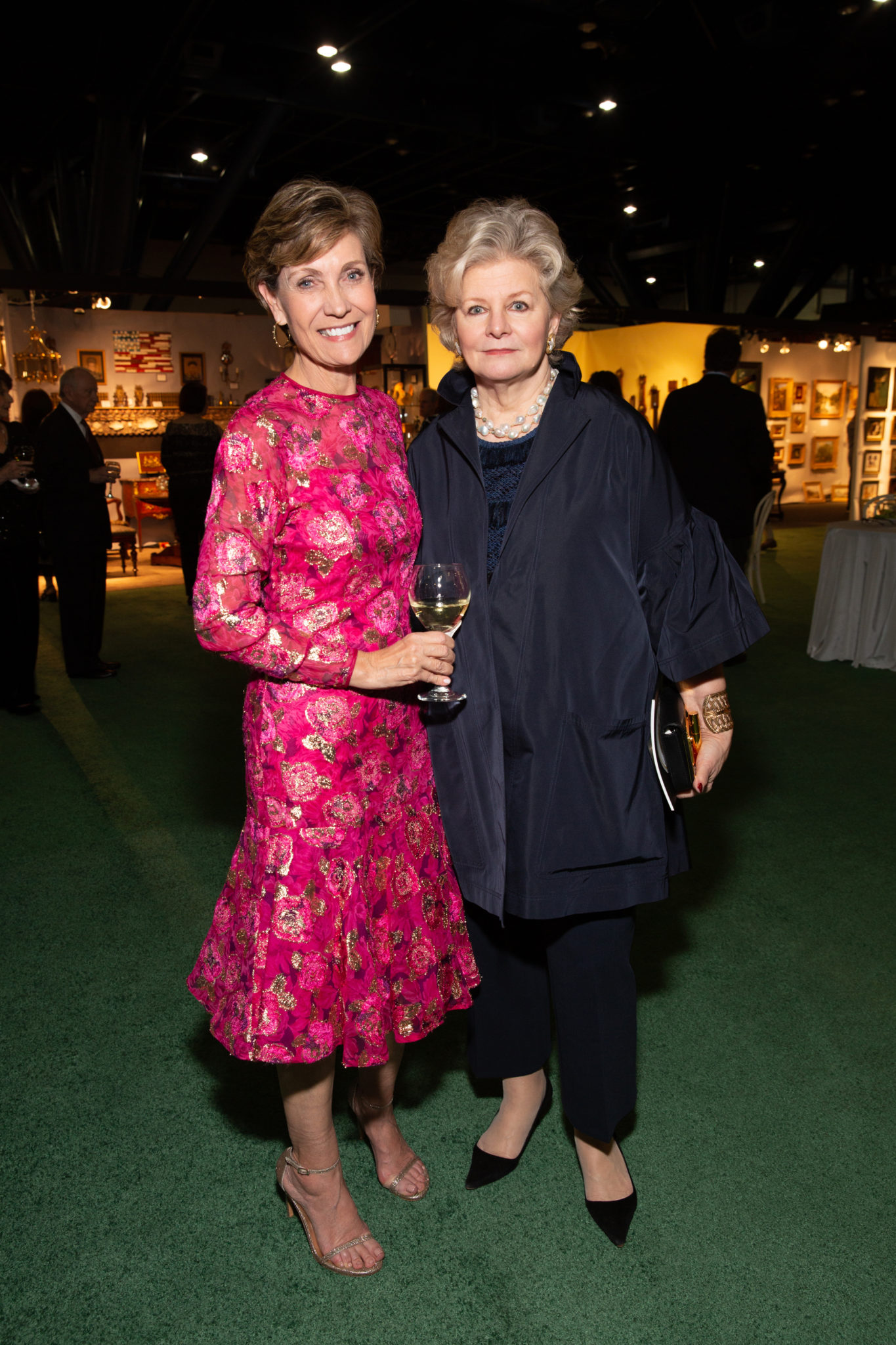 Co-Chair Giggy Thanheiser; 2019 TCAS Speaker Charlotte Moss; Photo by Jenny Antill (Photo by Jenny Antill Clifton)