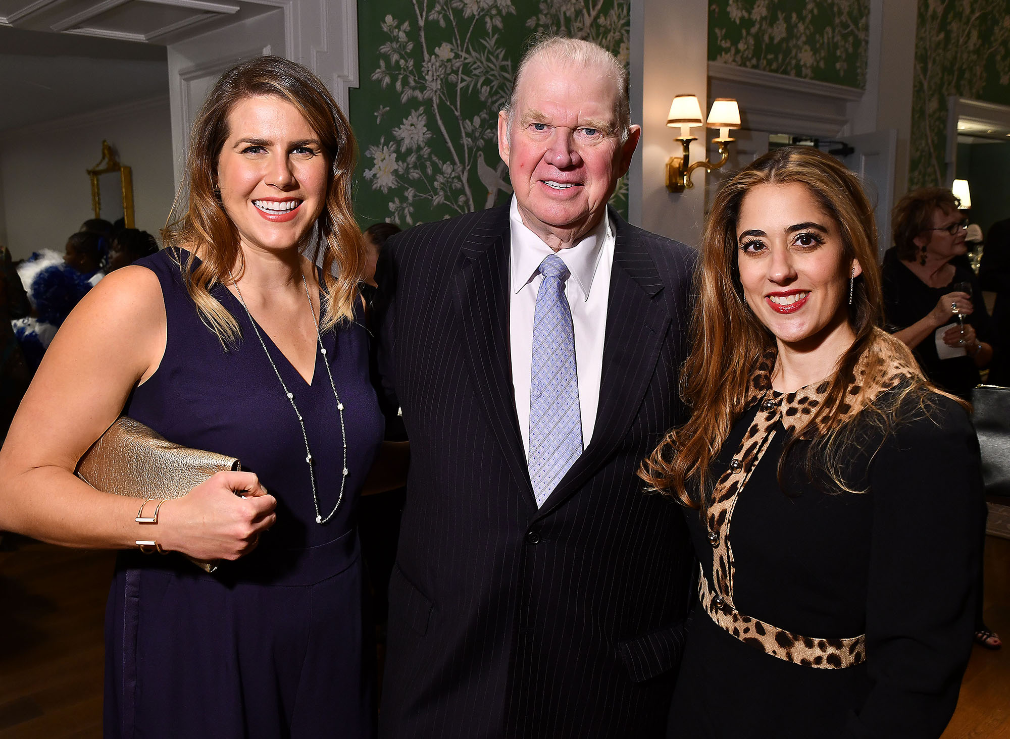 Courtney Becker, Paul and Kristina Somerville; Photo by Dave Rossman