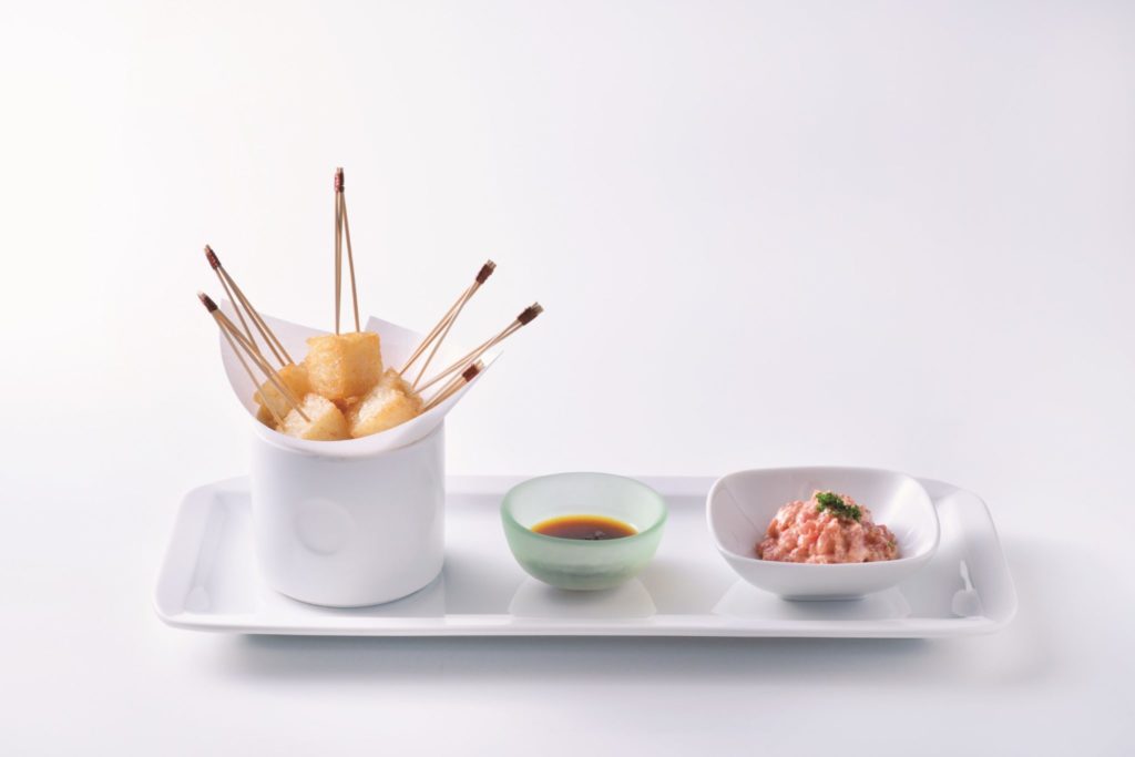 Crispy Rice with Spicy Tuna Nobu