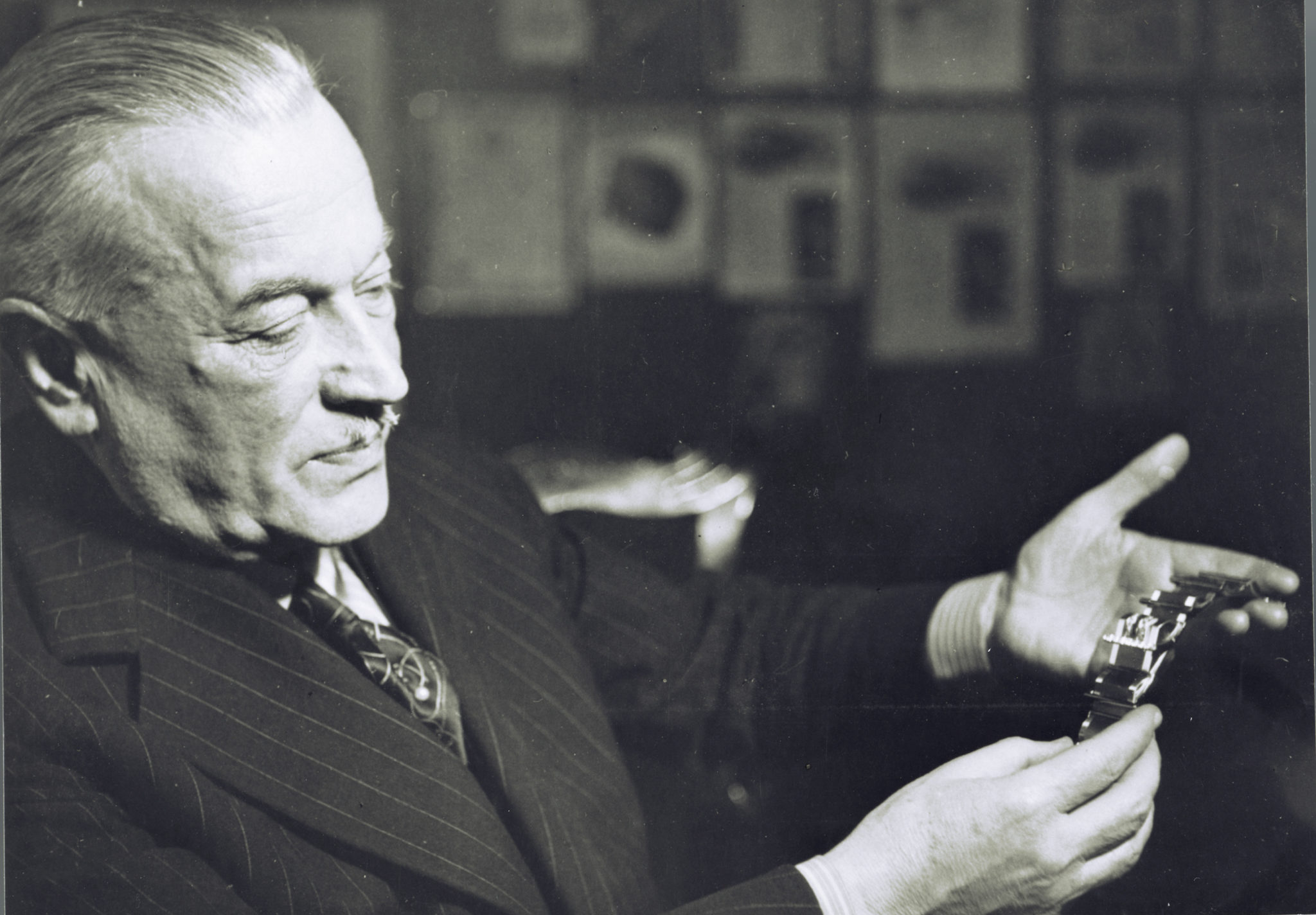 Rolex founder Hans Wilsdorf, around 1942.