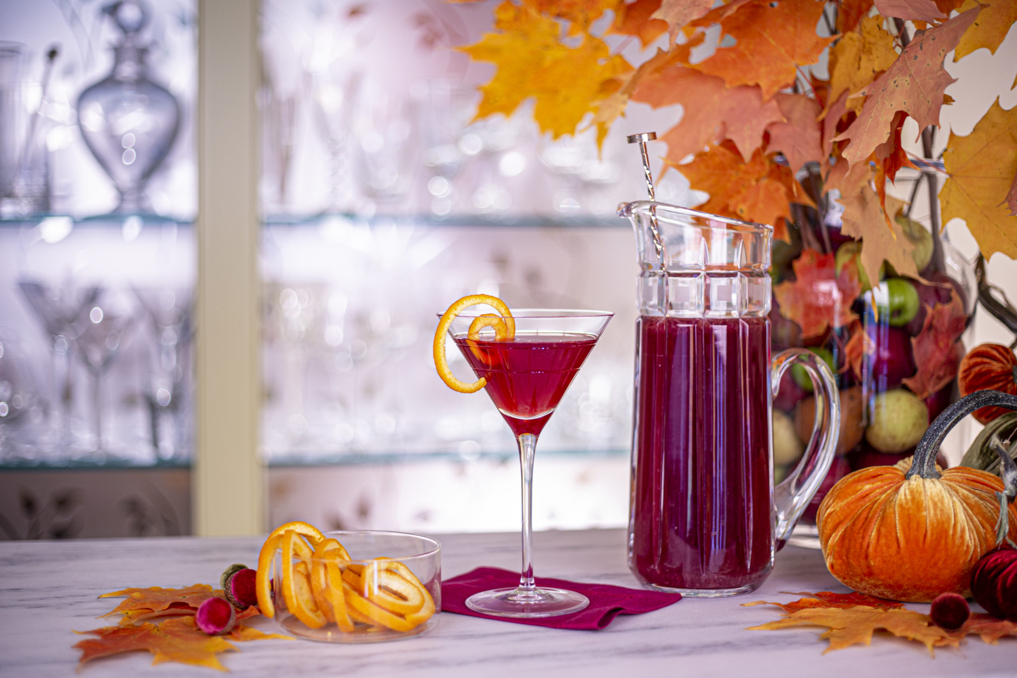 Fall, Cocktail Chameleon – Marktini, batched landscape