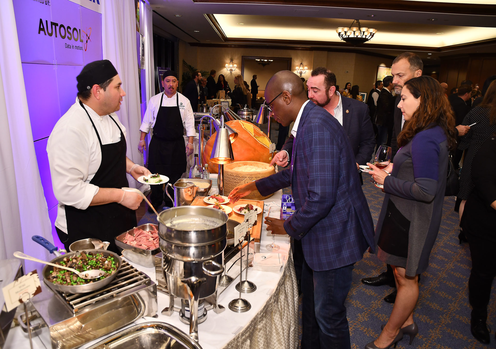 Food being served at Iron Sommelier