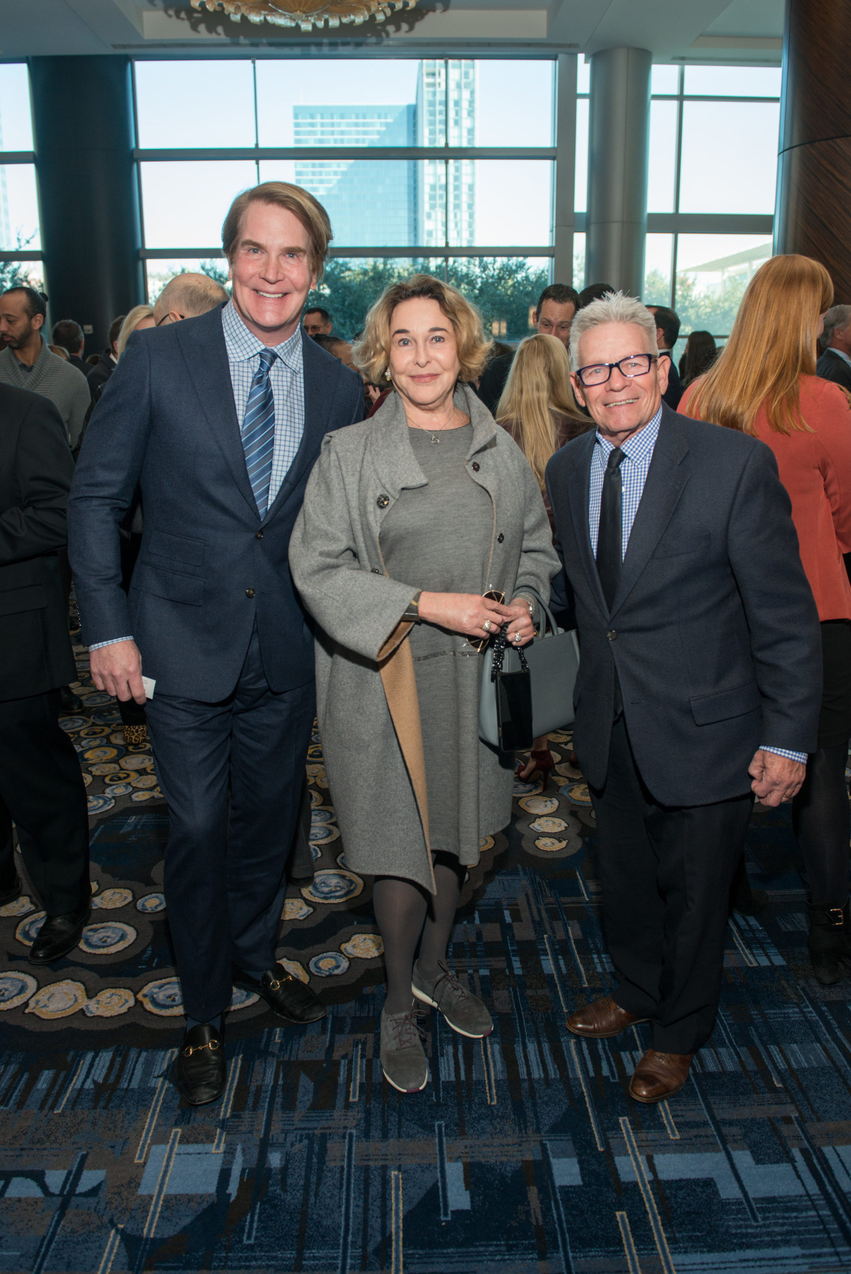 George Lancaster, Barbara Hines, Bob Hopkins photo by Jacob Power
