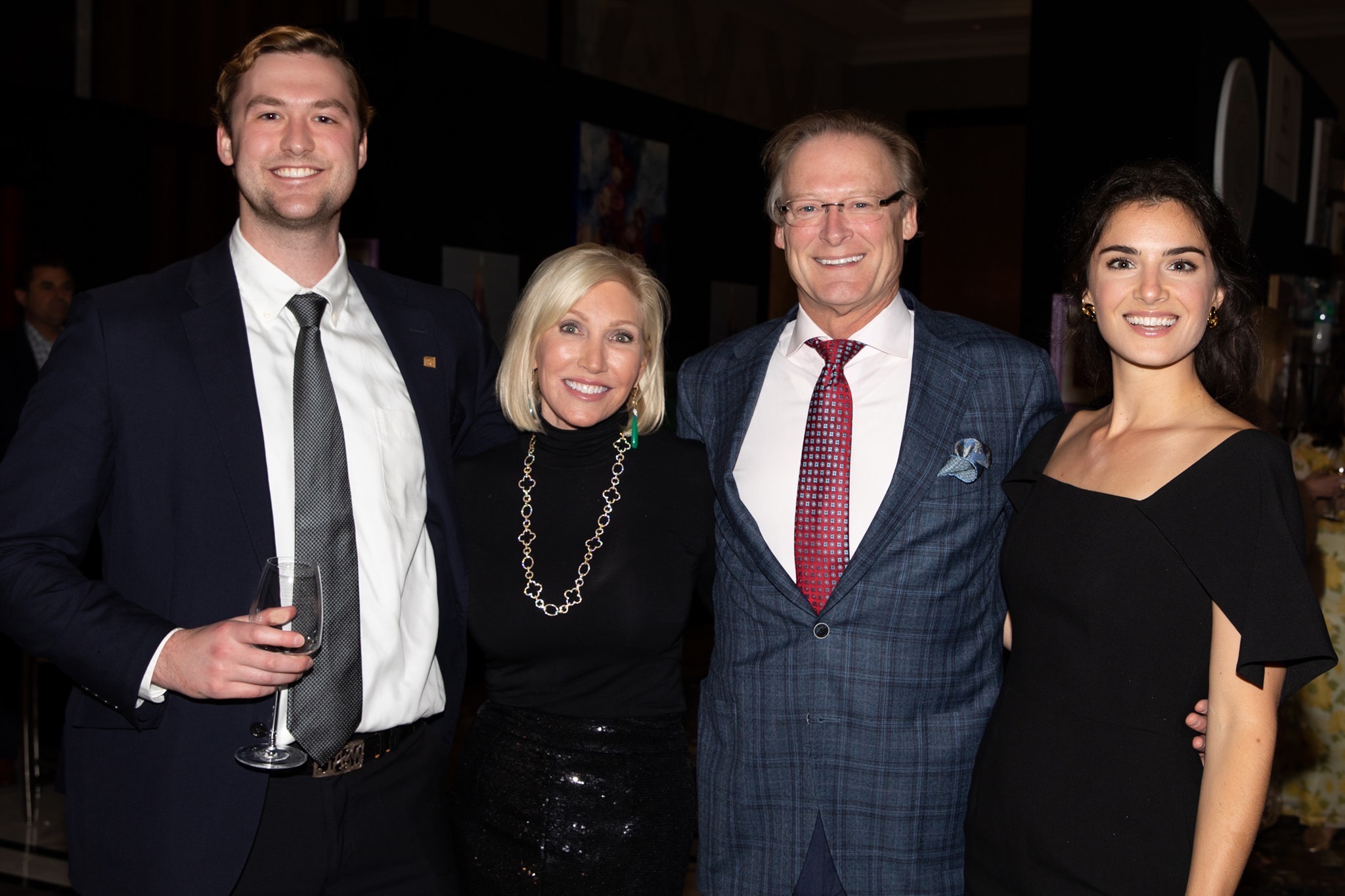 Henry Mentz, Lori Raijman, Dr. Henry Mentz Haley Bowen (Photo by Mari Rice)