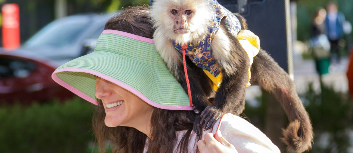 $1 for a monkey kiss – what a deal! (Photo by WJNPHOTO)