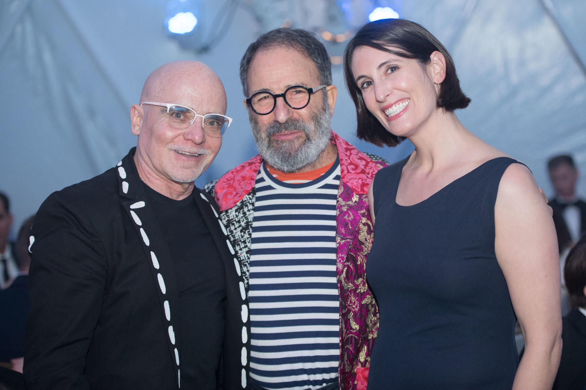 Michael Tregoning, Peter Shire, Robyn Siegel (Photo by Bruno)