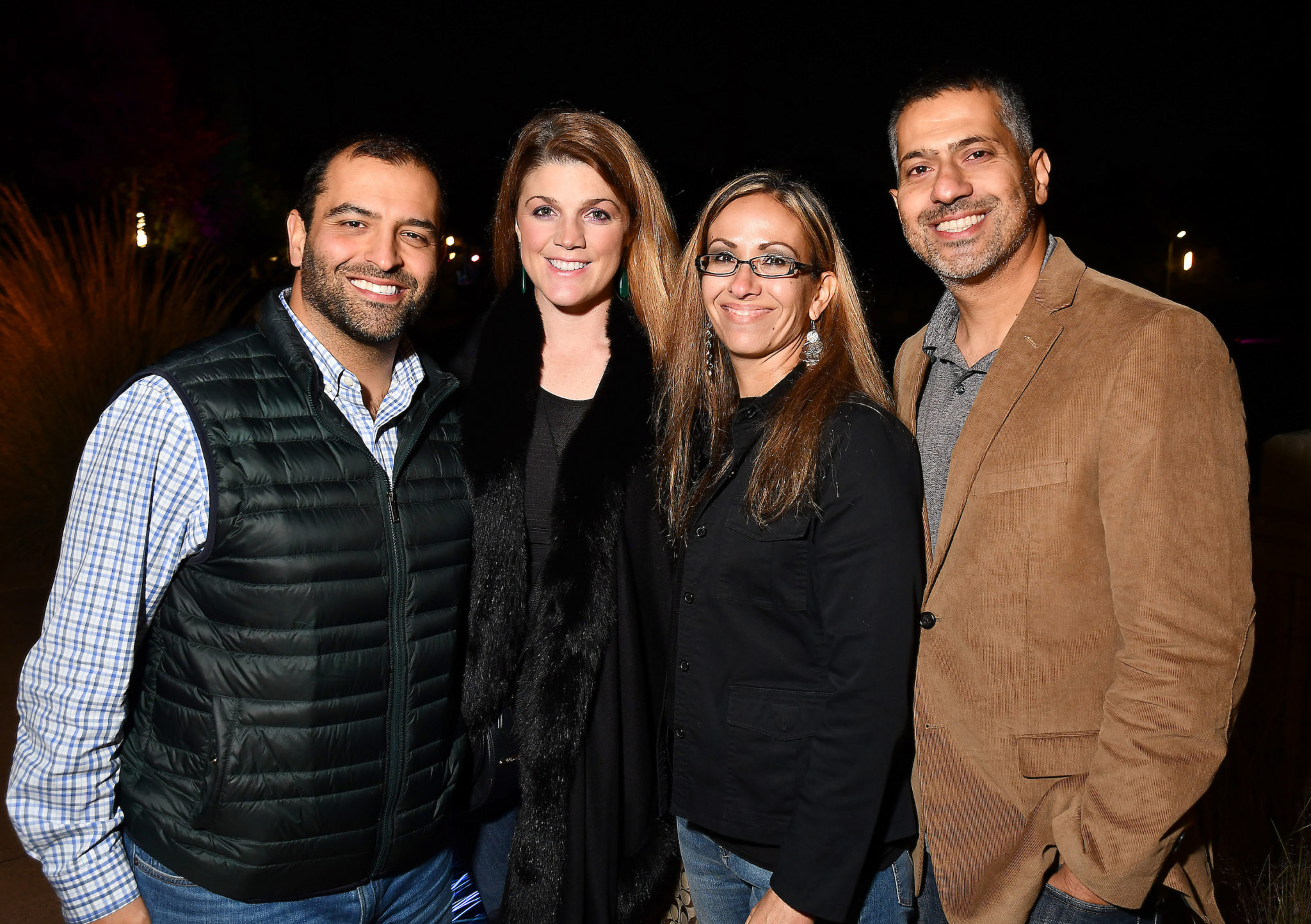 Nick Rezvani, Amanda Dougherty, Melissa & Reza Rezvani (Photo by Dave Rossman)