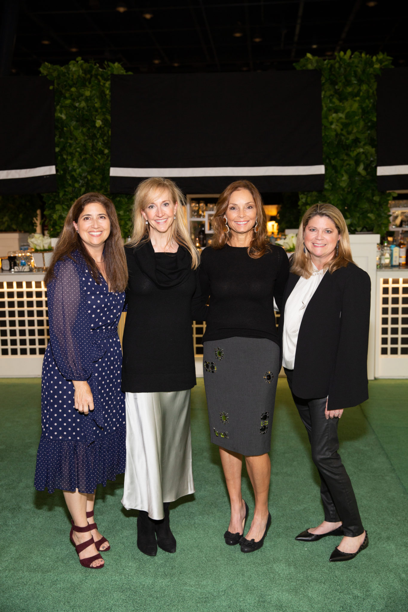 Preview Party Co-Chairs Brooke Solcher; Tricia Blalock; Judy Ann McCartney; Beth Evans; Photo by Jenny Antill (Photo by Jenny Antill Clifton)