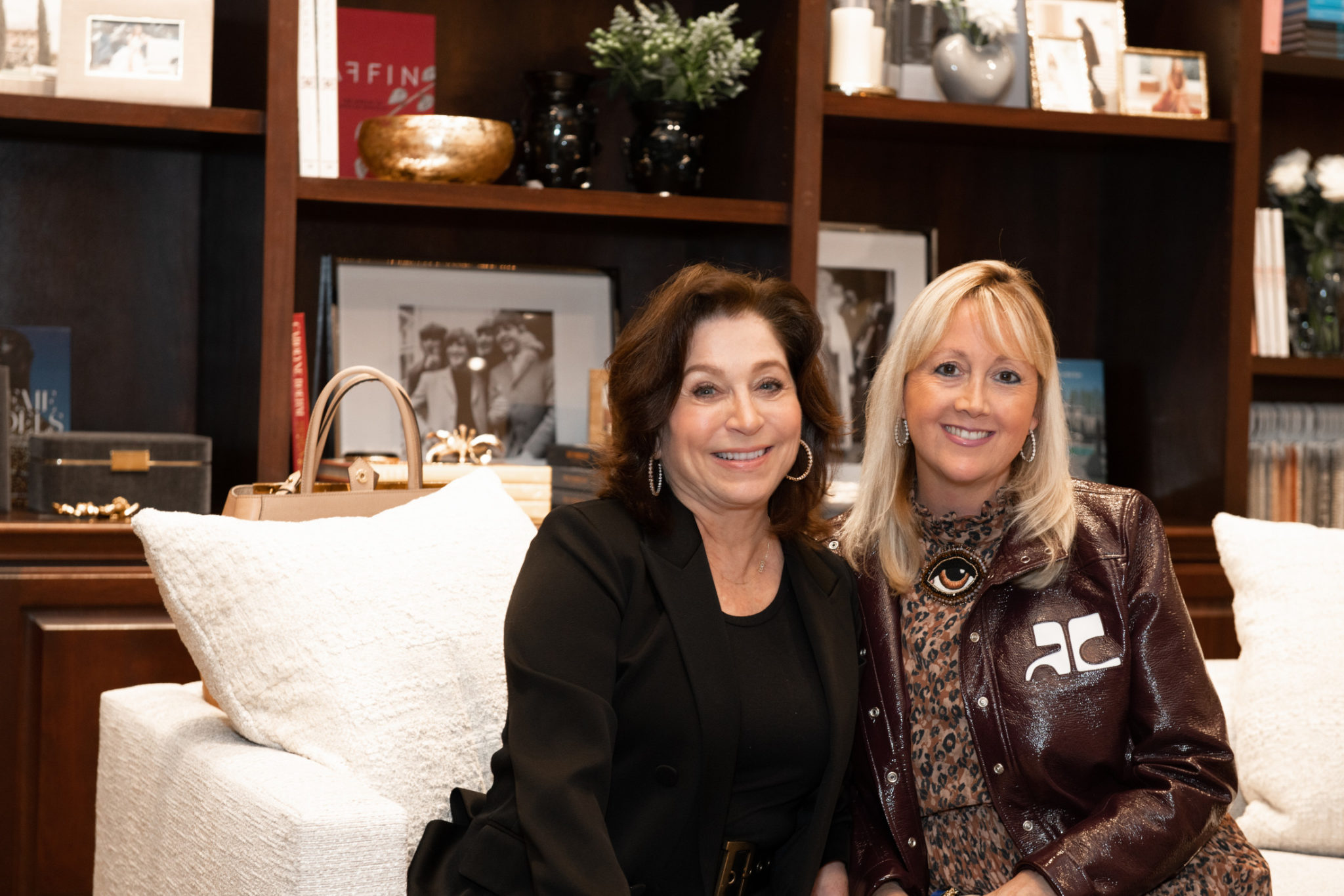 Sylvia Longoria Dorsey, Courtnay Tartt Elias (Photo by Emile Browne)